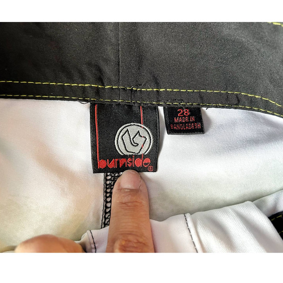 Burnside Swim Trunks With Pocket Mens Size 28 - Picture 3 of 7